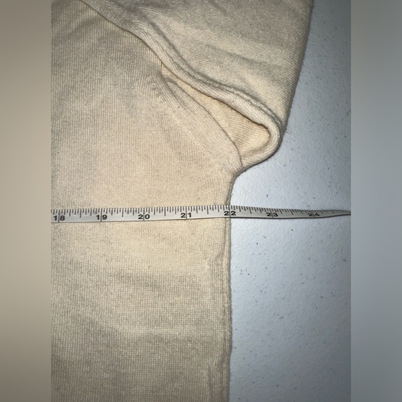 Vintage MONDO UOMO Men’s Turtleneck Cream Sweater Size XL - Picture 5 of 10